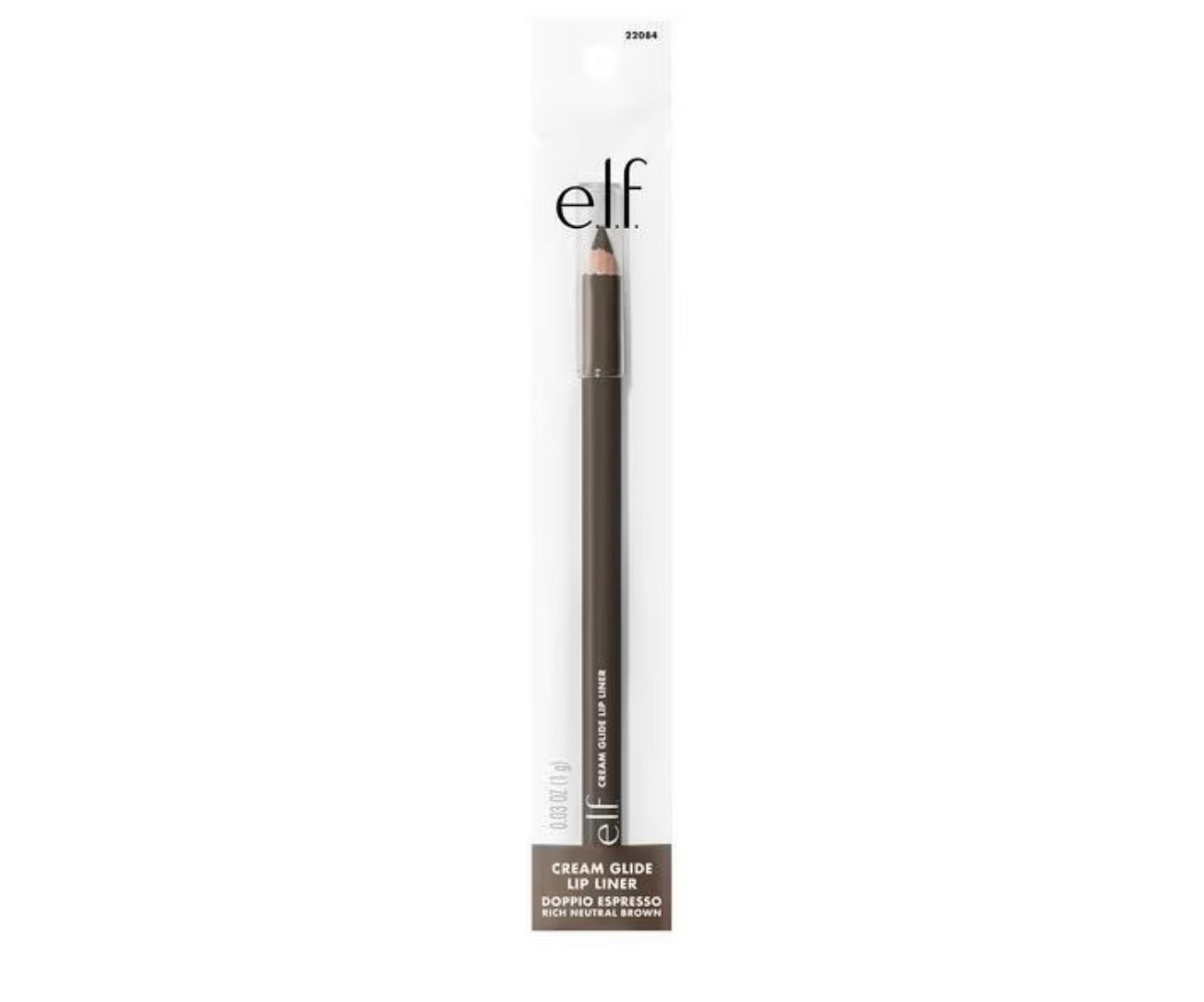 e.l.f. Cream Glide Lip Liner Doppio Espresso