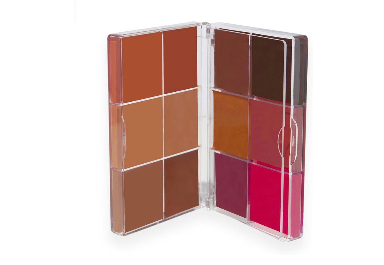 Revolution Everything Base Face Icon Complexion Palette Dark