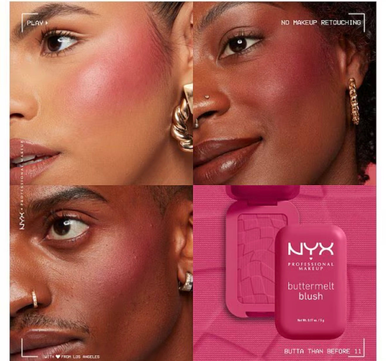 NYX Professional Makeup Buttermelt Blush Butta Than Befor