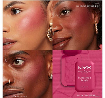 NYX Professional Makeup Buttermelt Blush Butta Than Befor