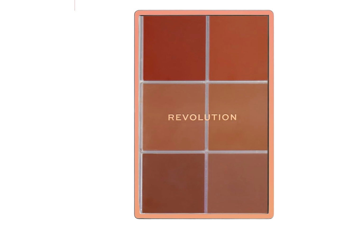 Revolution Everything Base Face Icon Complexion Palette Dark