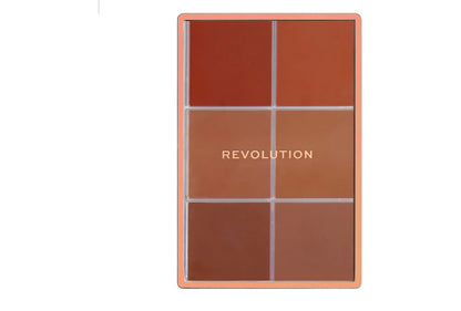 Revolution Everything Base Face Icon Complexion Palette Dark