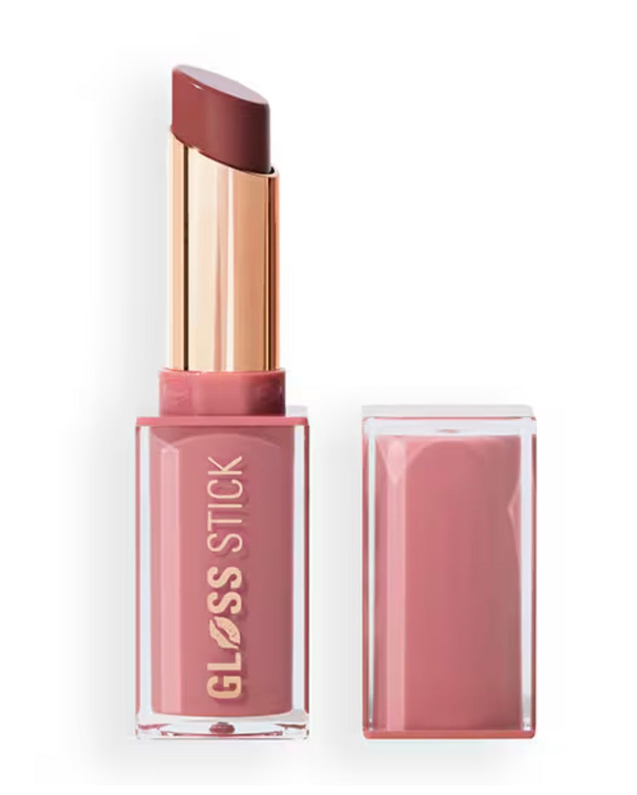 Revolution Pout Lip Gloss Stick Creme Brulee Mauve