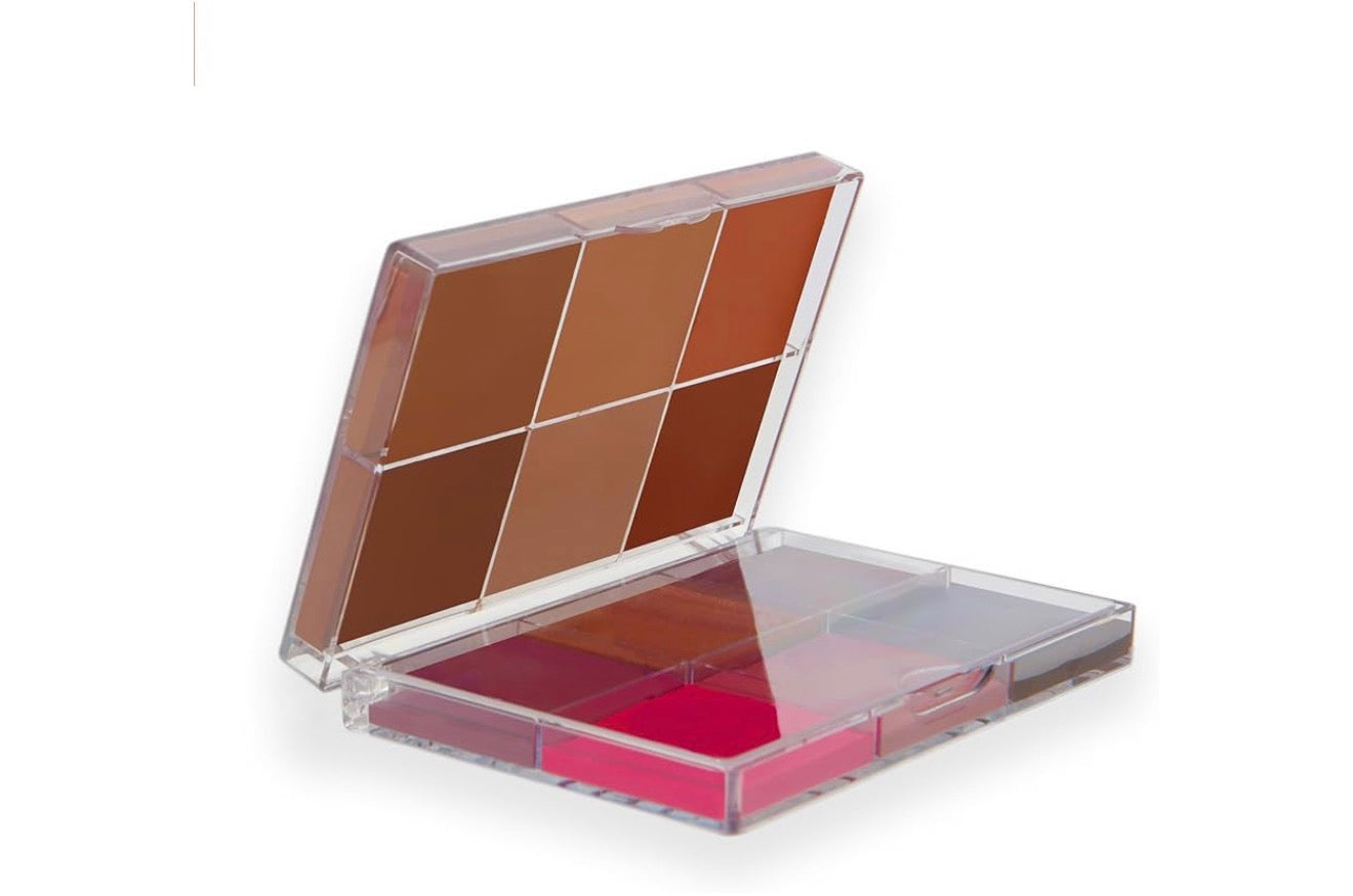 Revolution Everything Base Face Icon Complexion Palette Dark