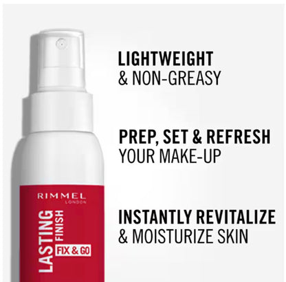 Rimmel Insta Fix and Go Setting Spray Primer Universal 1